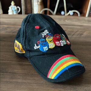 M&M's Nascar Racing Hat Youth Size Adjustable Chase Nascar Racing Baseball